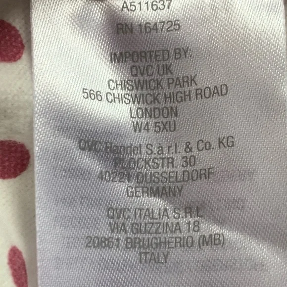 Isaac Mizrahi Live! Reversible Women's Bucket Hat Pink Polka Dot - Picture 12 of 12